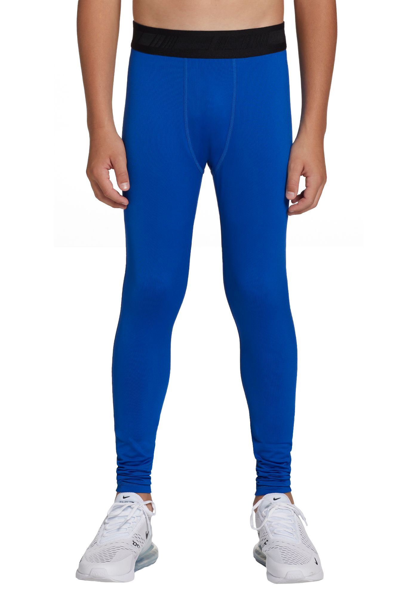 Compression pants blue online