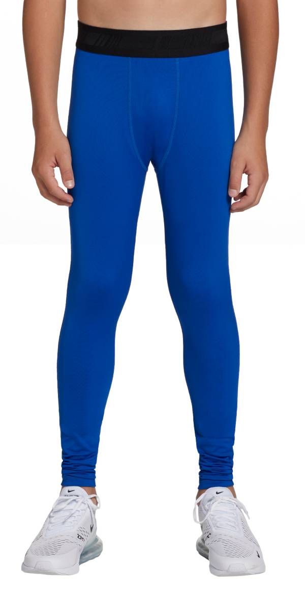 Youth Boys Compression Pants One Leg Compression Tights Leggings