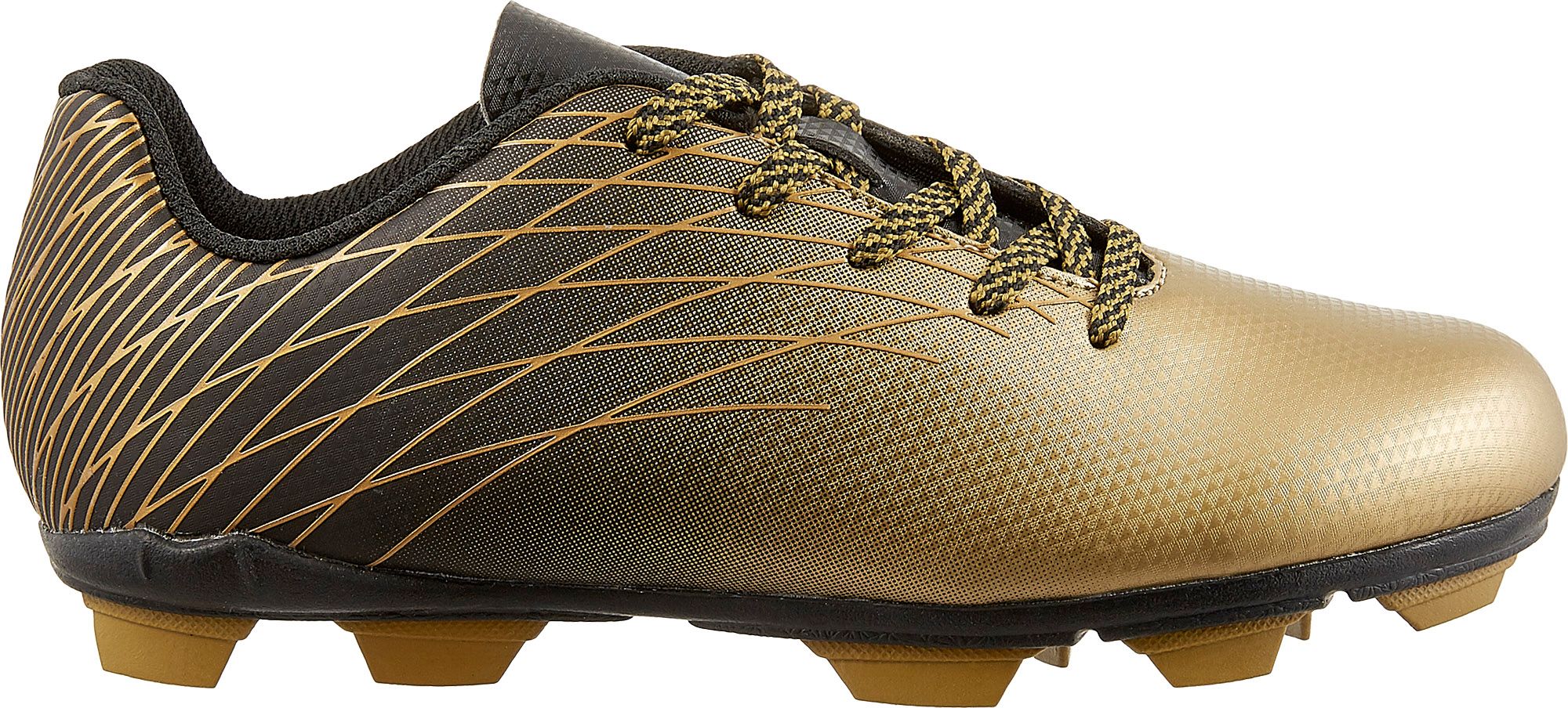 soccer cleats black and gold