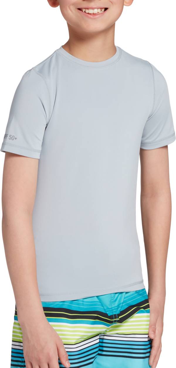 DSG Boys' Greyson Short Sleeve Rash Guard