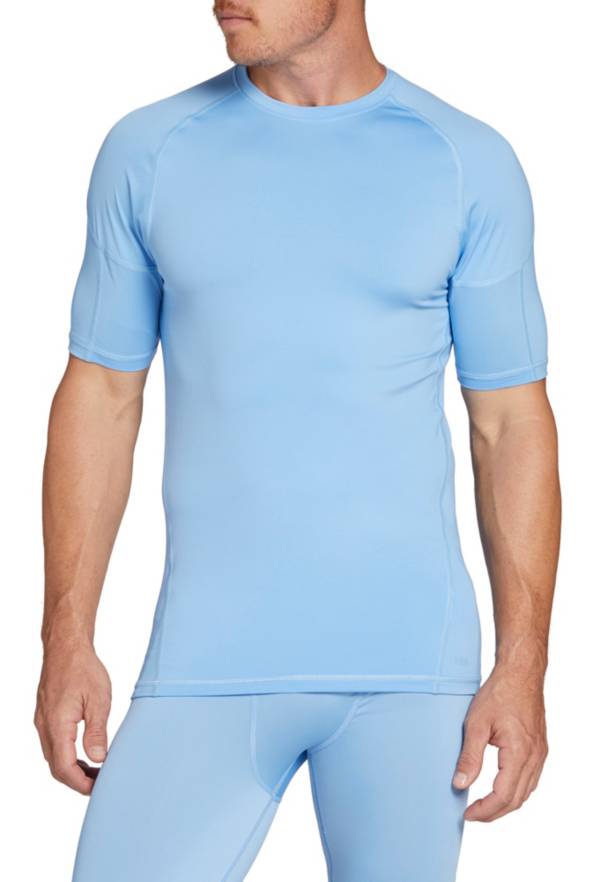 Light blue best sale compression shirt