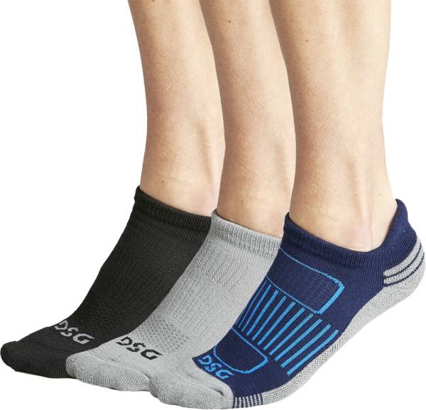 DSG Running No Show Socks 3 Pack DICK'S Sporting Goods
