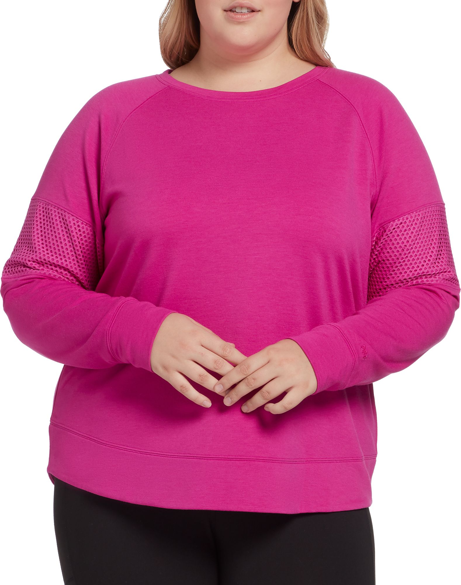 women's plus size fleece sweatshirts
