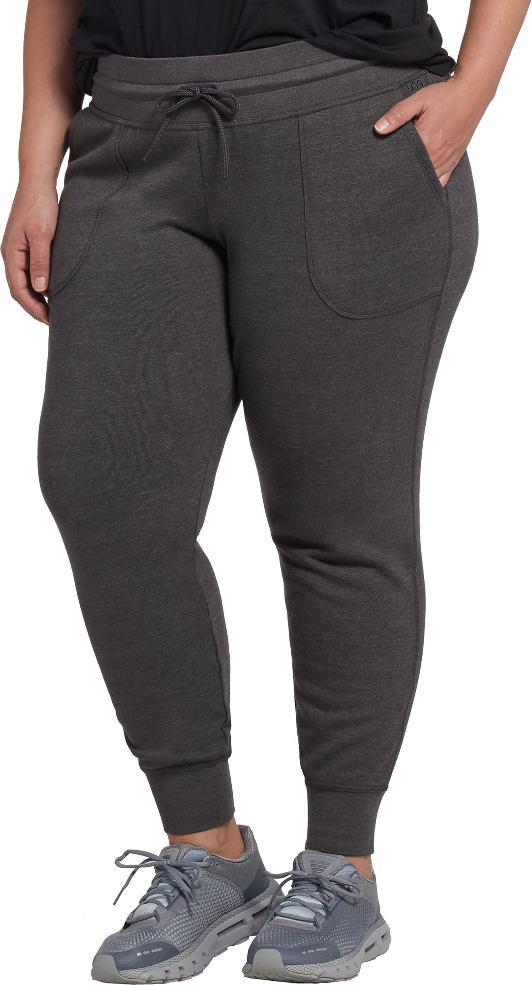 plus size jogging pants with pockets