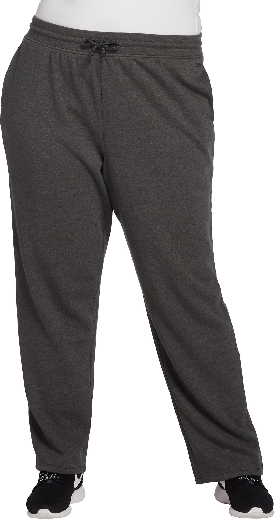 women's plus size fleece pants