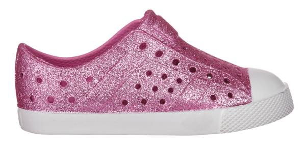 DSG Toddler EVA Slip-On Glitter Shoes
