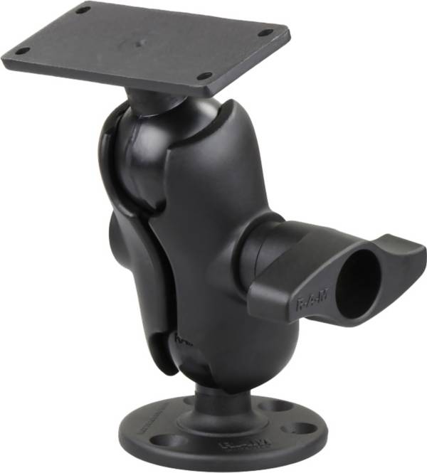 RAM 2” x 5” Short Arm Round Base Marine Electronics Mount