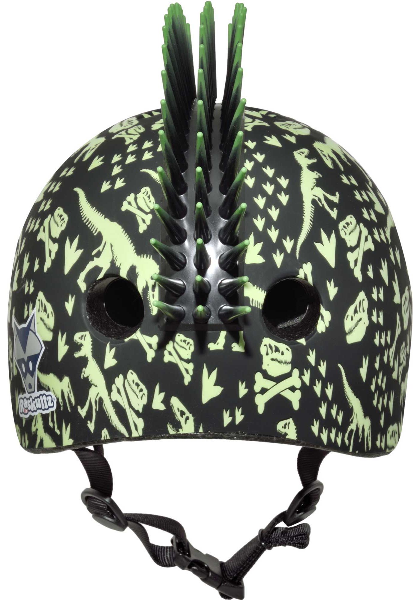 Raskullz Toddler T Rex Bones Mohawk Bike Helmet Publiclands