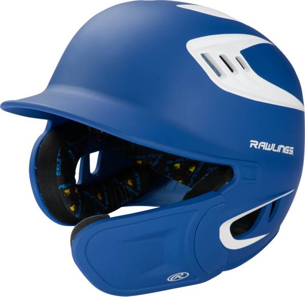 Rawlings Junior VELO Baseball Batting Helmet w/ EXT Jaw Guard