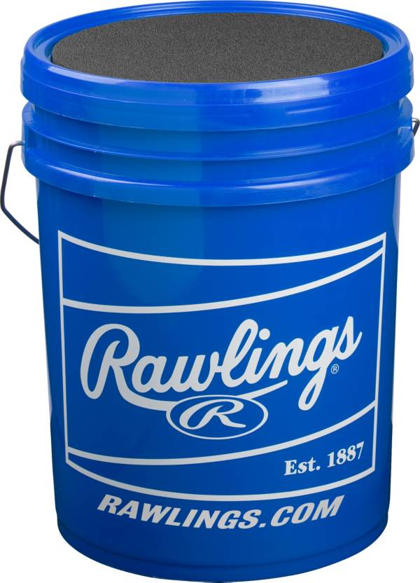 MLB Baseball 6-Gallon Bucket (Bucket Only), 6 Bucket Pack