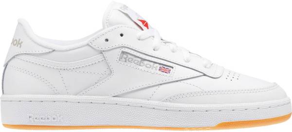 Reebok womens Club C 85 Sneakers, White White White White White, 9