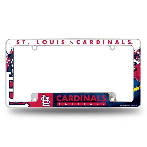 Rico St. Louis Cardinals Chrome License Plate Frame