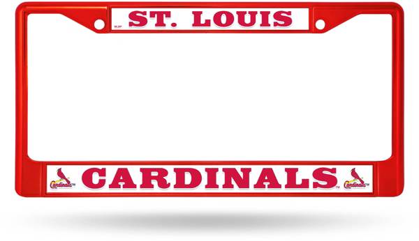 Rico St. Louis Cardinals Colored Chrome License Plate Frame