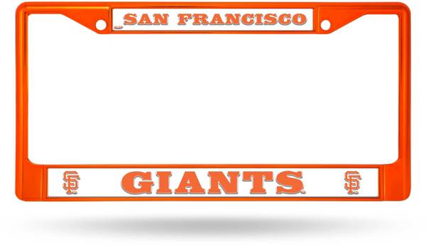 Rico San Francisco Giants Chrome License Plate Frame