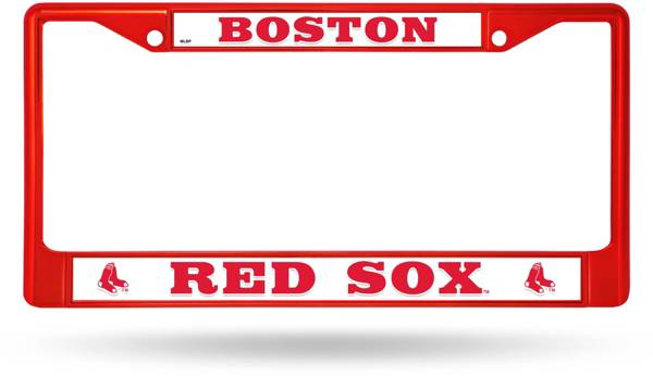 Rico Boston Red Sox Colored Chrome License Plate Frame