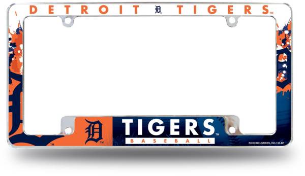 Rico Detroit Tigers Chrome License Plate Frame