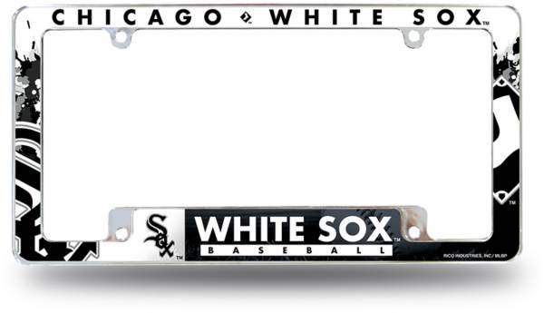 Rico Chicago White Sox Chrome License Plate Frame