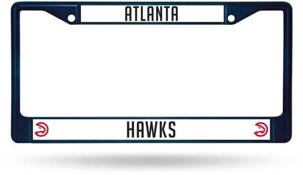 Rico Atlanta Hawks Chrome License Plate Frame