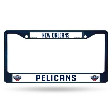 sorry, Rico New Orleans Pelicans Chrome License Plate Frame is currently out of stock