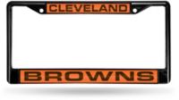 Rico Cleveland Browns Silver Laser Tag License Plate