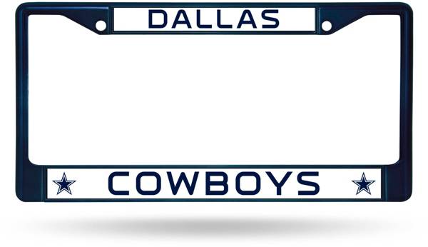 Rico Dallas Cowboys Chrome License Plate Frame