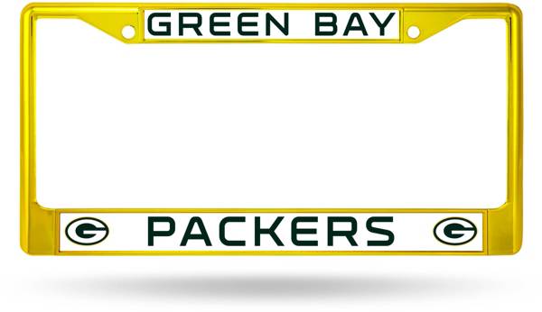 Rico Green Bay Packers Colored Chrome License Plate Frame product image