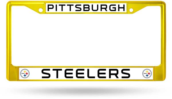 Chrome Steelers License Plate Frame