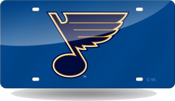 Rico St. Louis Blues Laser Tag License Plate