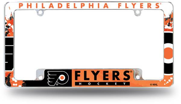 Rico Philadelphia Flyers Chrome License Plate Frame