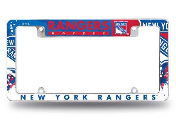 Rico New York Rangers Chrome License Plate Frame product image