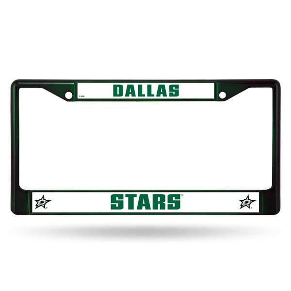 Rico Dallas Stars Chrome License Plate Frame