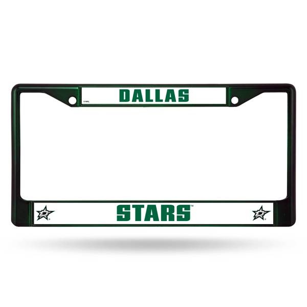 Rico Dallas Stars Chrome License Plate Frame