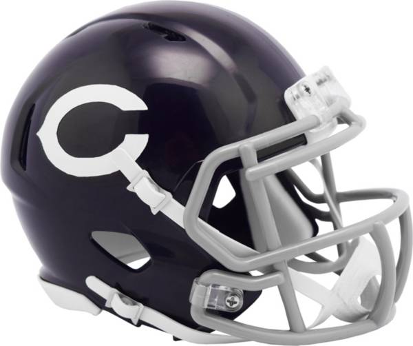 Chicago Bears Riddell LUNAR Alternate Revolution Speed Mini Football Helmet