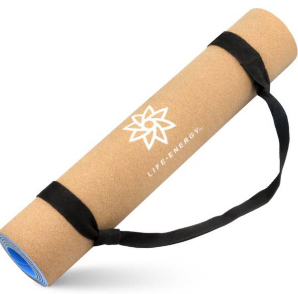 Life Energy 5mm EkoSmart Cork Yoga Mat & Strap product image