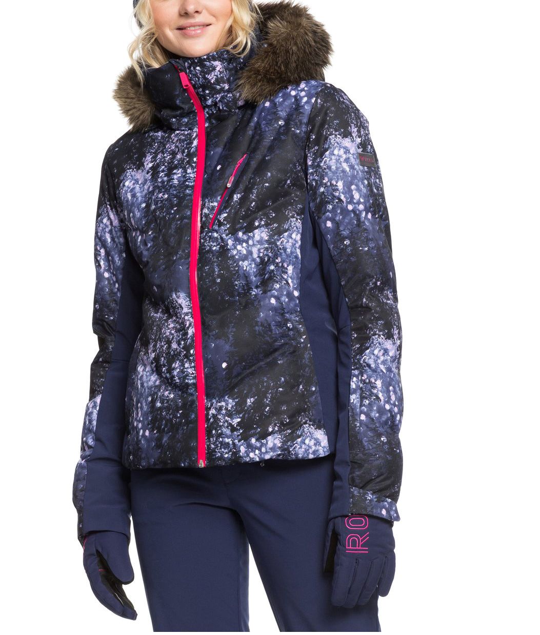 snow jacket womens plus size