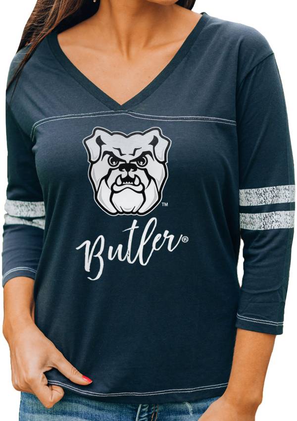 Gameday Couture Women's Butler Bulldogs Blue ¾ Sleeve Sport T-Shirt