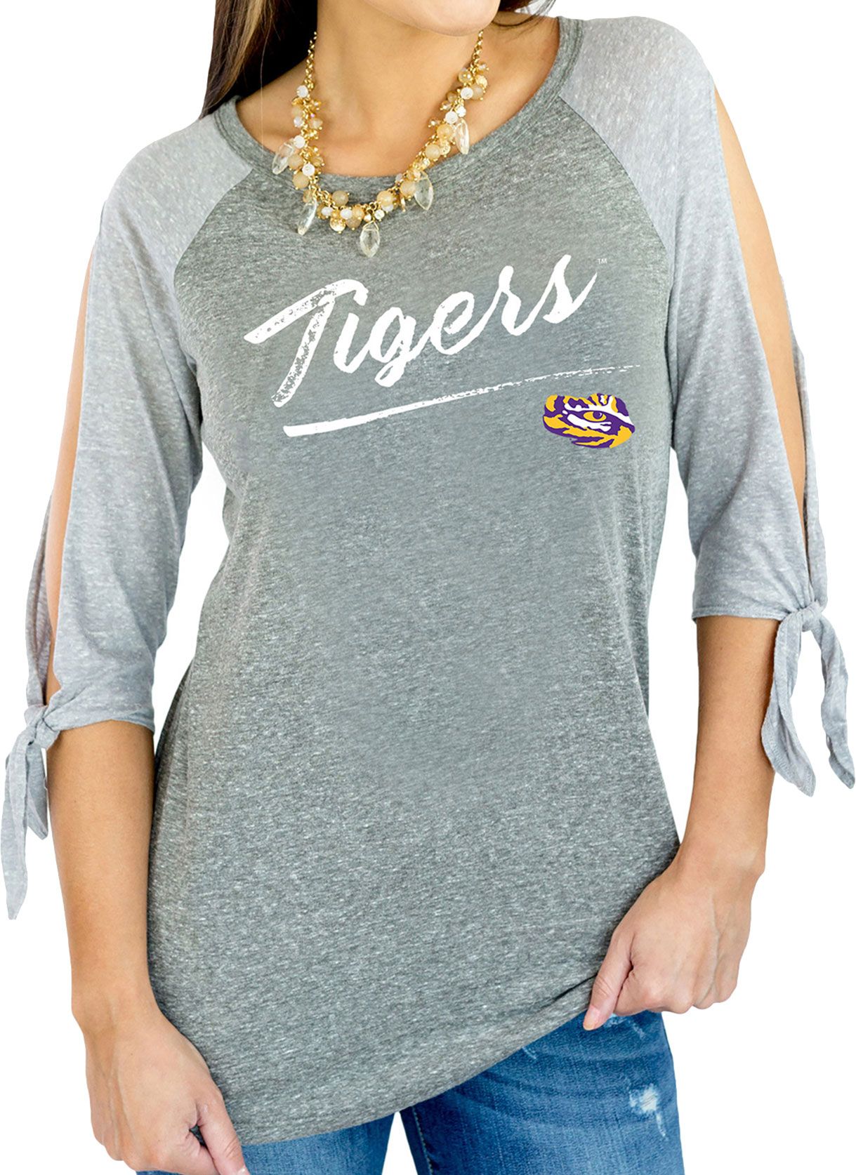 lsu raglan shirt