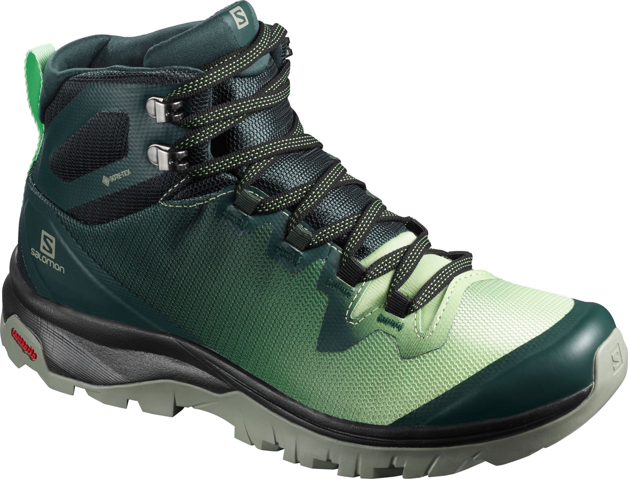 salomon boots green