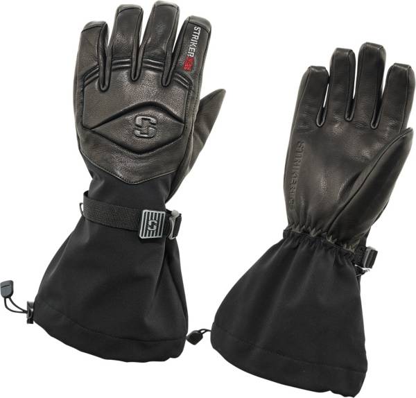 Striker Ice Combat Leather Gloves 2XL; Black