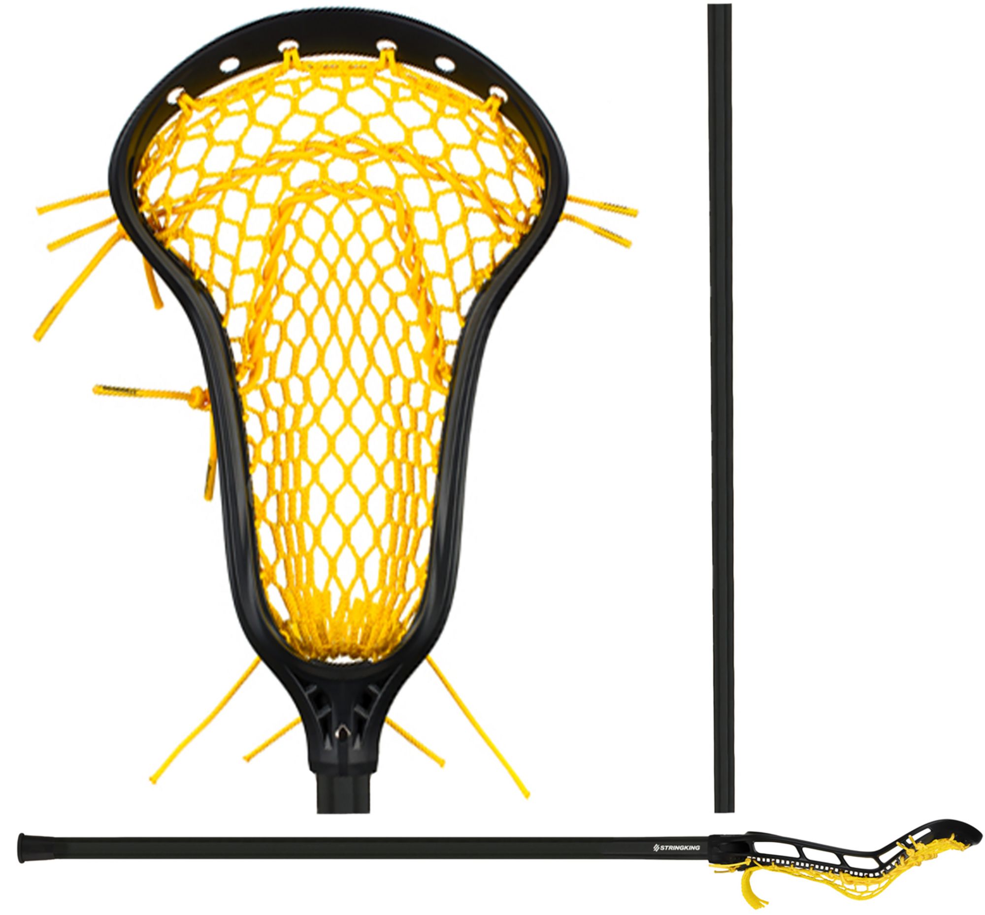 StringKing Women's Complete 2 Pro Midfield Lacrosse Stick - Type 4 Mesh Pocket - Metal 3 Pro Shaft product image