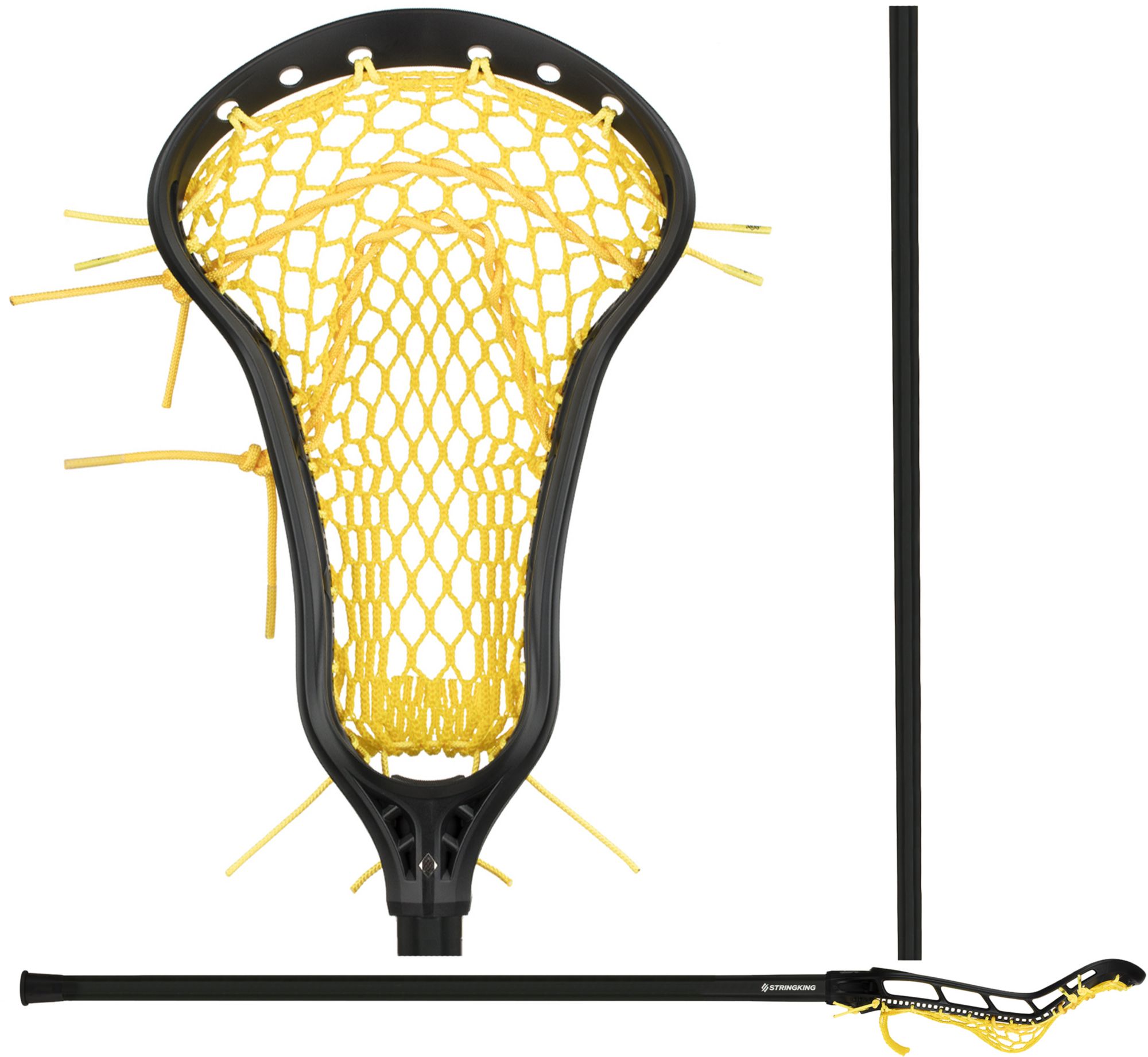 StringKing Women's Complete 2 Pro Offense Lacrosse Stick - Type 4 Mesh Pocket - Metal 3 Pro Shaft product image