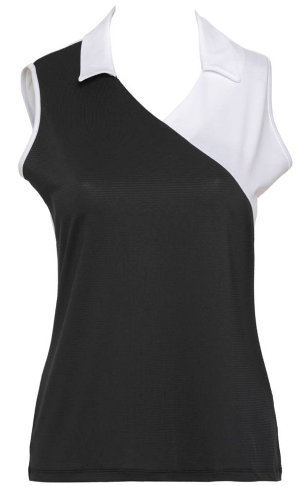 Sport Haley Women's Domino Colorblock Sleeveless Golf Polo