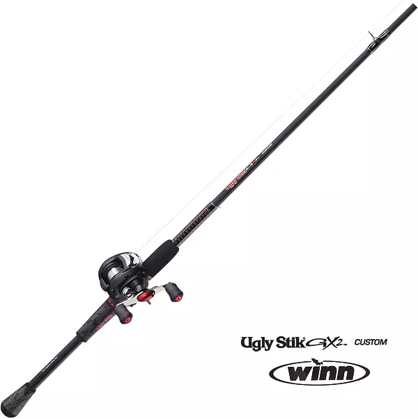 One Bass Fishing Rod and Reel Combo, Baitcasting Combo with