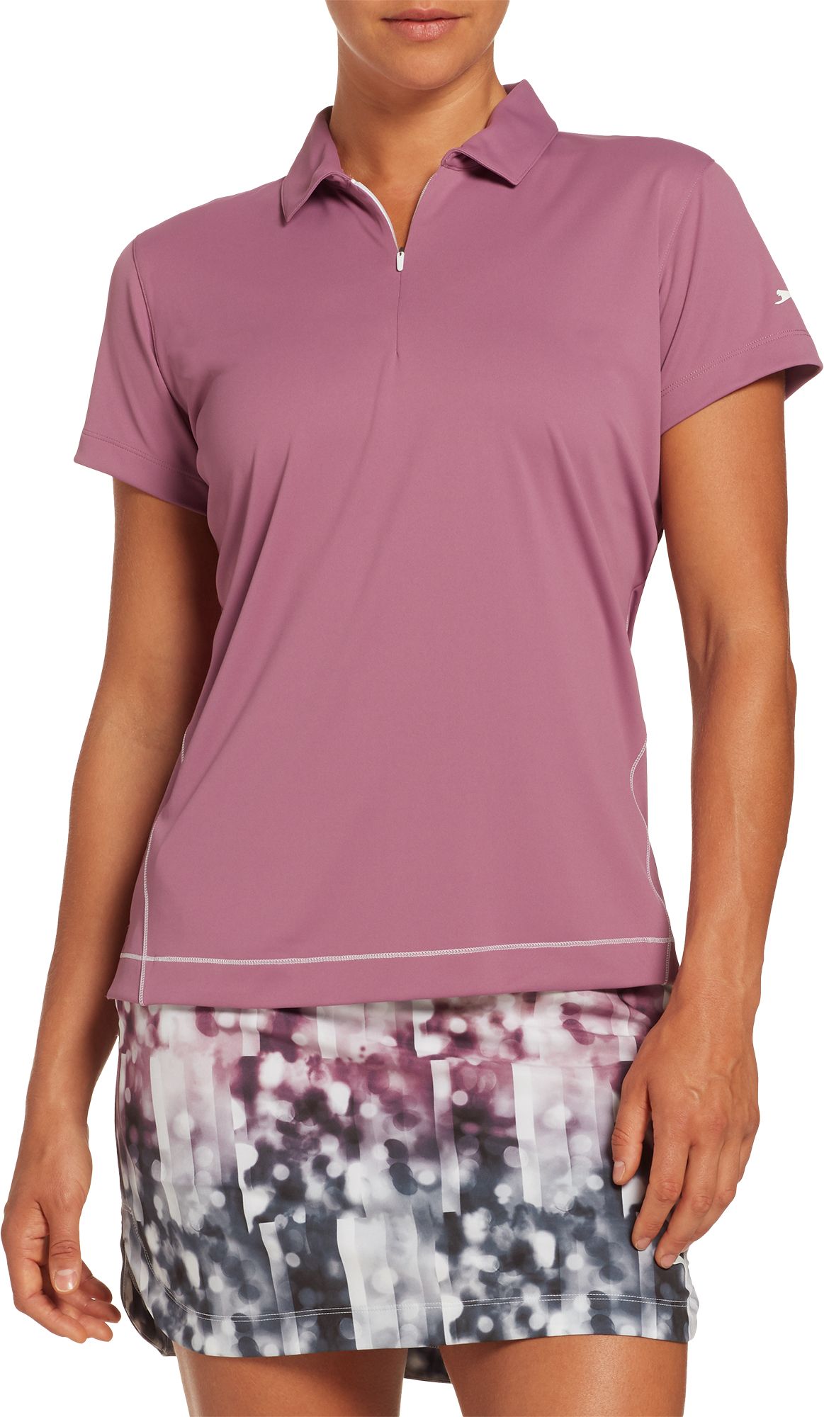 womens purple golf shirts