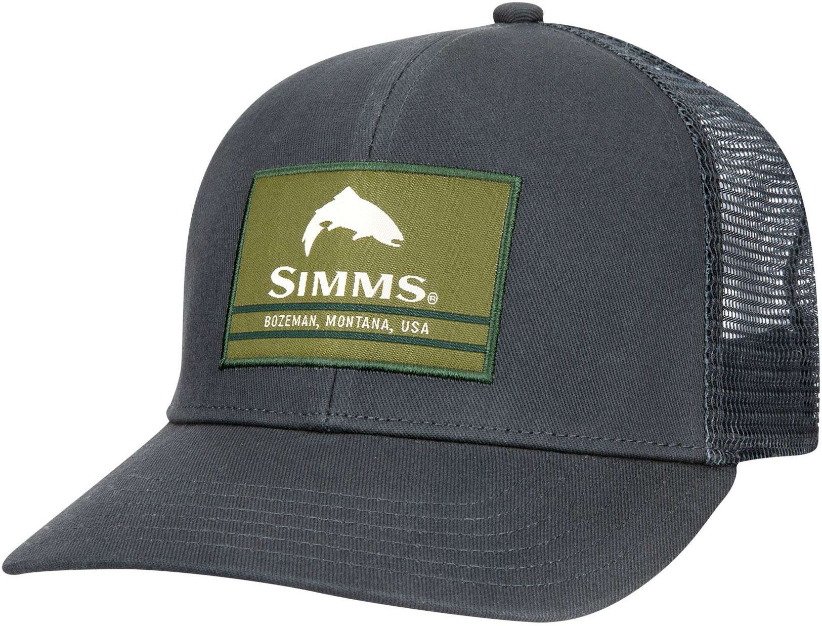 simms trucker hat