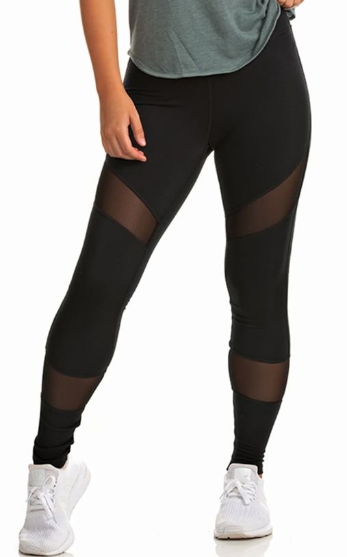 mesh leggings