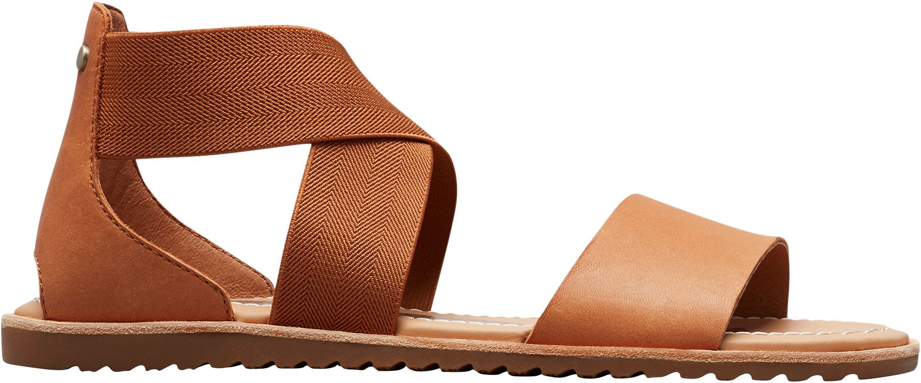 sorel orange strappy sport sandals