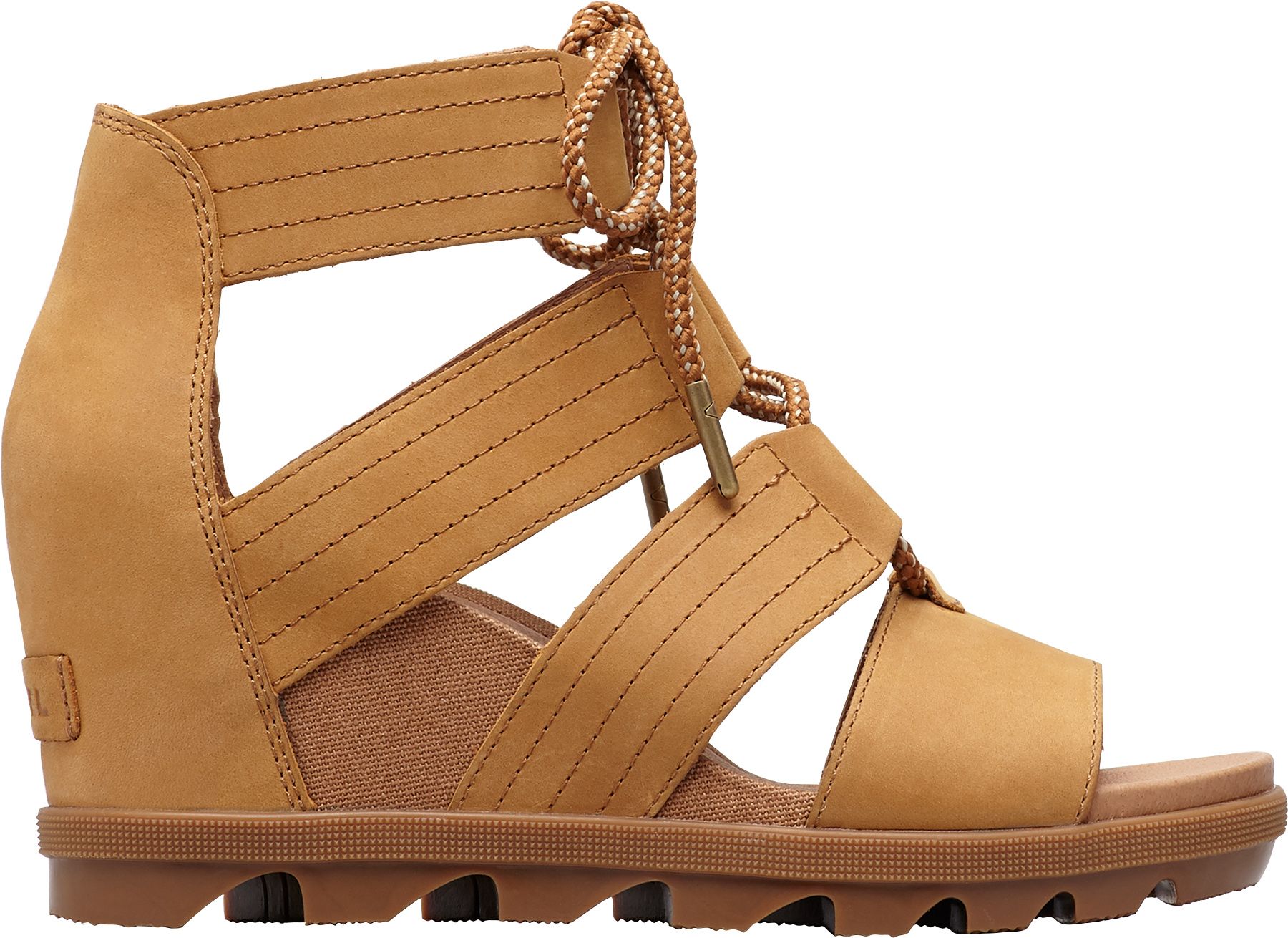 sorel orange strappy sport sandals