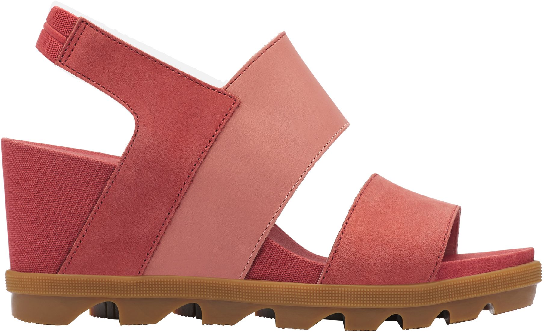 red sorel sandals