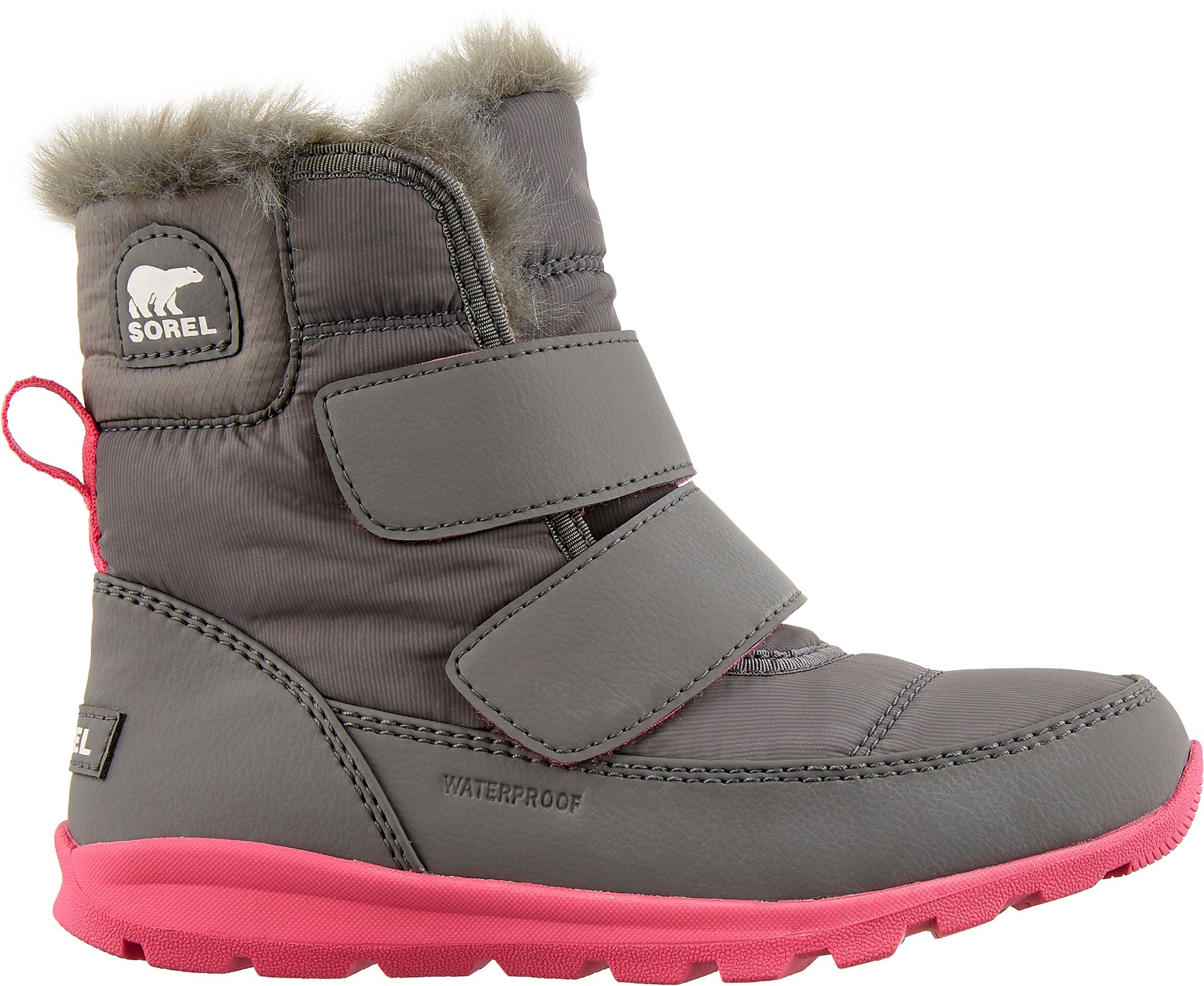 gray sorel boots